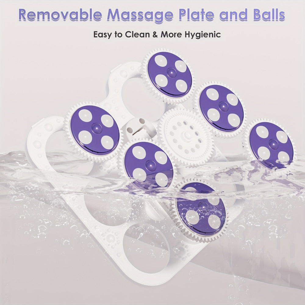 Collapsible Foot Spa And Massager With Heater And Temperature Control, Foot Bath Bowl With Bubbles, Six Massage Rollers, Vibration And Red Light, Foot Soak. Best Mothers Day Gifts