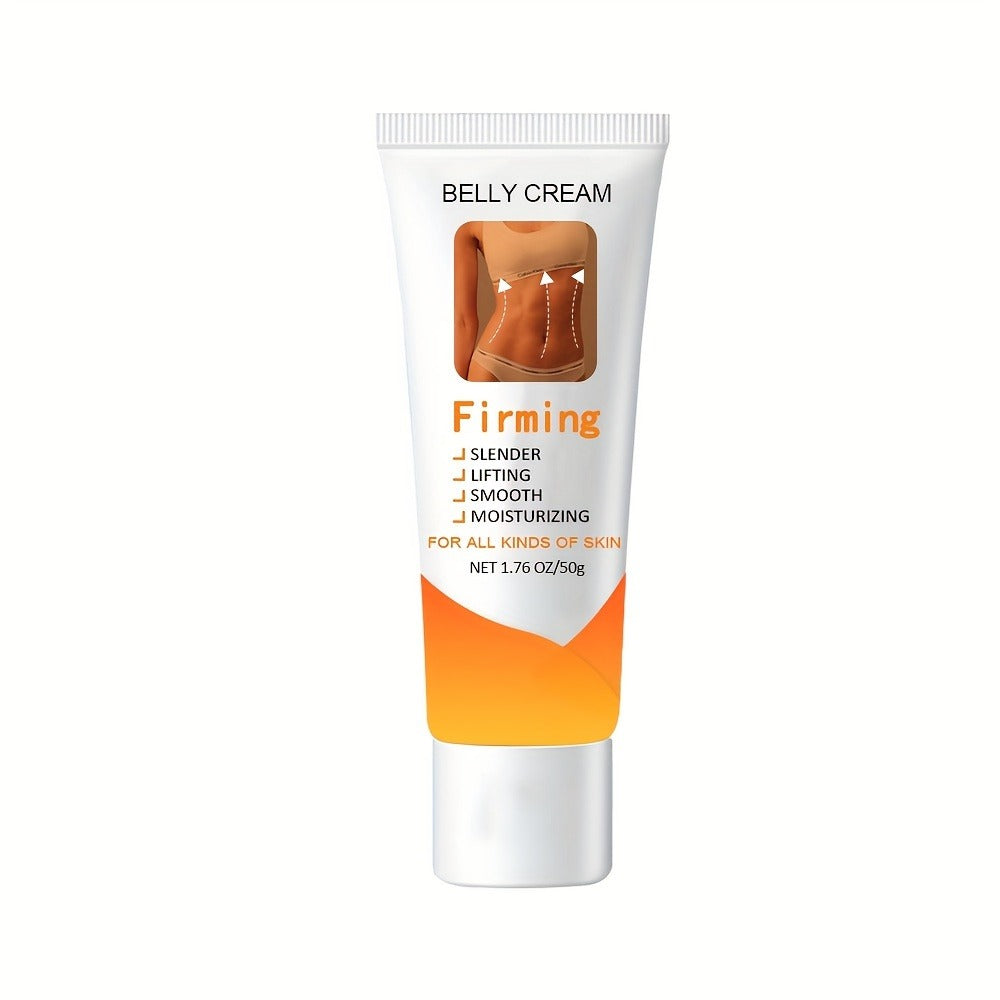 Belly Firming Cream with Jojoba Oil And Caffeine: Moisturizing Firming Body Massage Cream for Women's Beige - Tightening, Butt, Belly, Thighs, 1. 76oz (50g) Gift, Perfect Christmas Gift