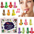 84 Pack Natural Lip Balm Bulk with Vitamin E and Coconut Oil Valentine'S Day Gift - Moisturizing, and Repairing Dry and Chapped Lips - 14 Flavors - Non-GMO