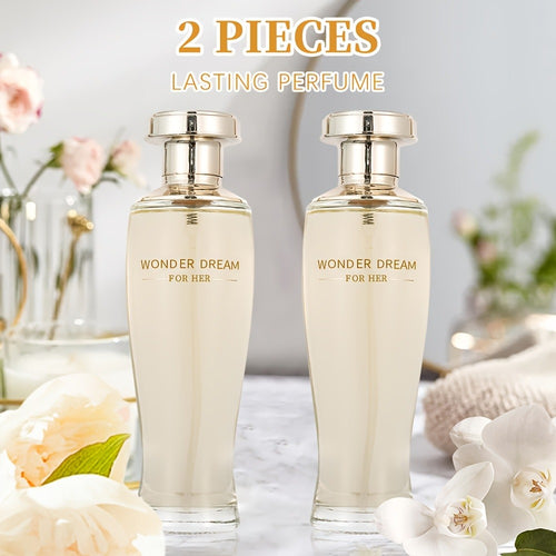 Women's Perfume Spray 100ml - Long Lasting White Musk Sandalwood Vanilla Fragrance | Warm Floral EDP for Dating Daily Wear Parties Gift for Her 3.4oz 1-2pcs