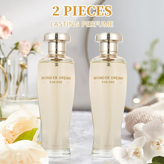 3.4 Oz Women'S Perfume Spray, Long-Lasting Fragrance, Contains White Musk, Sandalwood, And Vanilla, Suitable for Dates, Daily Life, Parties, And Gift-Giving - 1/ 2pcs