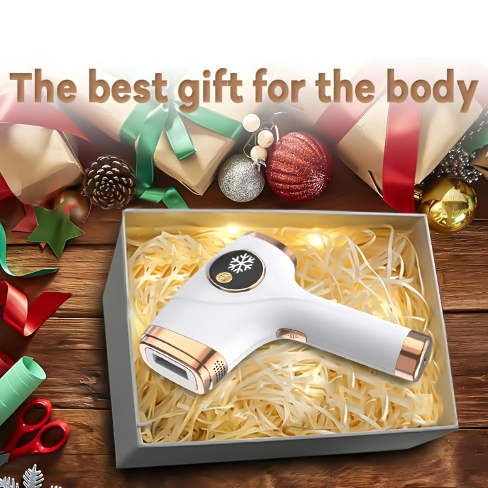 At-Home IPL Hair Reduction Device With Sapphire Cooling Comfort Technology, 9 Adjustable Modes, Up To 999, 900 Flash Lifespan, Unisex Grooming Tool For Face, Body, Underarms & Bikini Area, Sweet Gift For Her&Mom & Best Friends, Father'S Day Gift