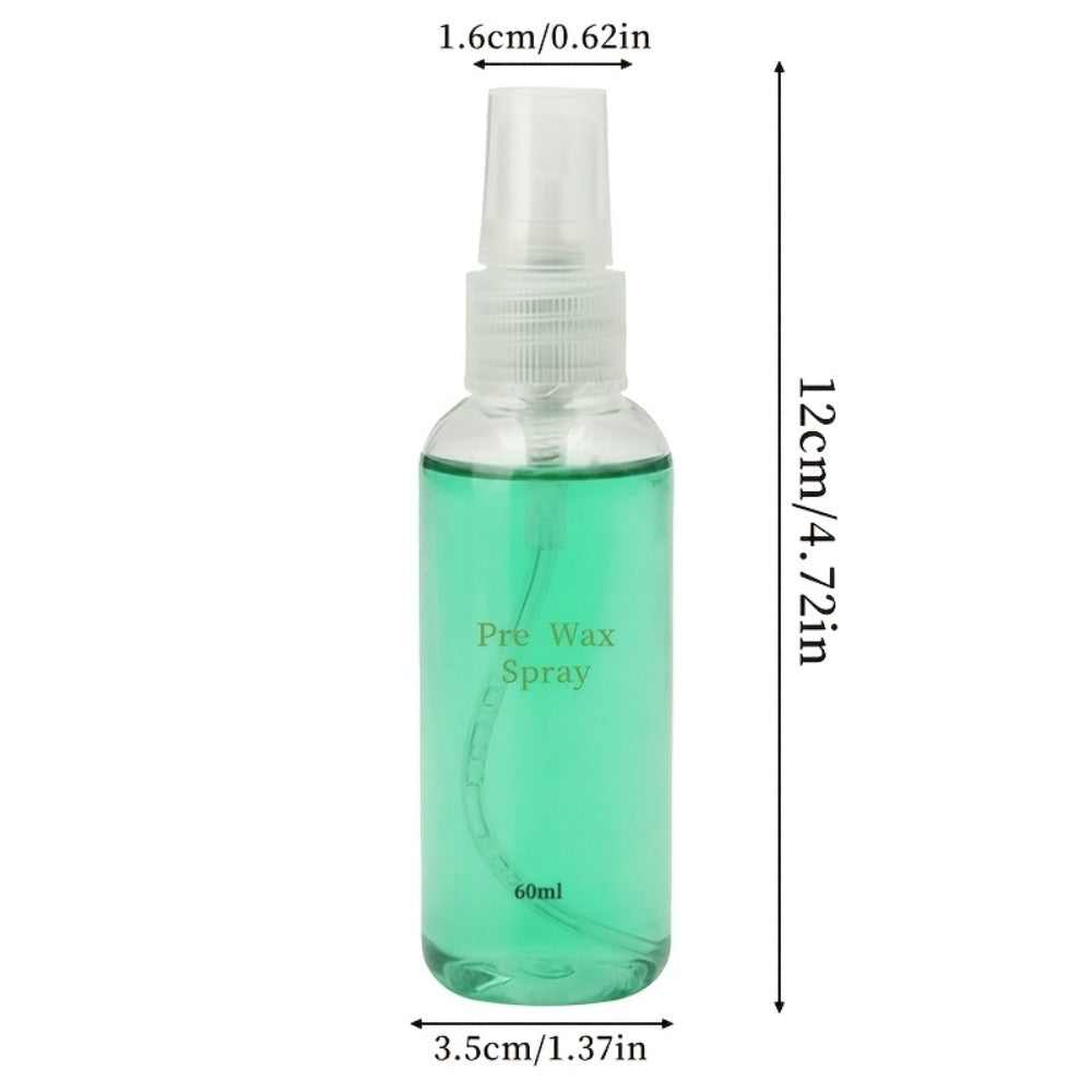 Moisturizing Body Hair Removal Spray for Smooth and Clean Skin - Pre and Post Wax for Legs, Underarms, and Face