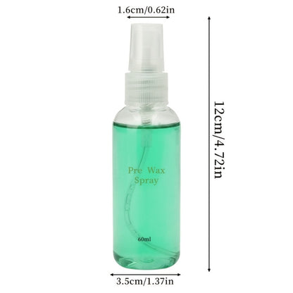 Pre & Post Wax Oil Spray for Hair Removal — Moisturizing Waxing Treatment for Legs Underarms Face & Bikini Line, Soothing Aftercare Formula Removes Residue & Calms Skin for Women & Men