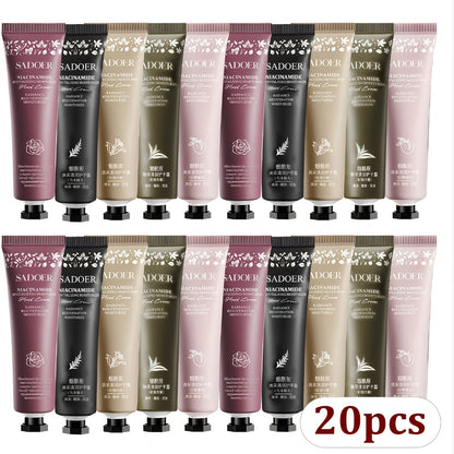 Travel Size Hand Cream Set 10 20 30pcs Scented Moisturizing Lotion — Deep Hydration for Dry Cracked Hands & Body, Nourishing Portable Mini Hand Lotion Gift Set for Women Men Fall Winter Holiday
