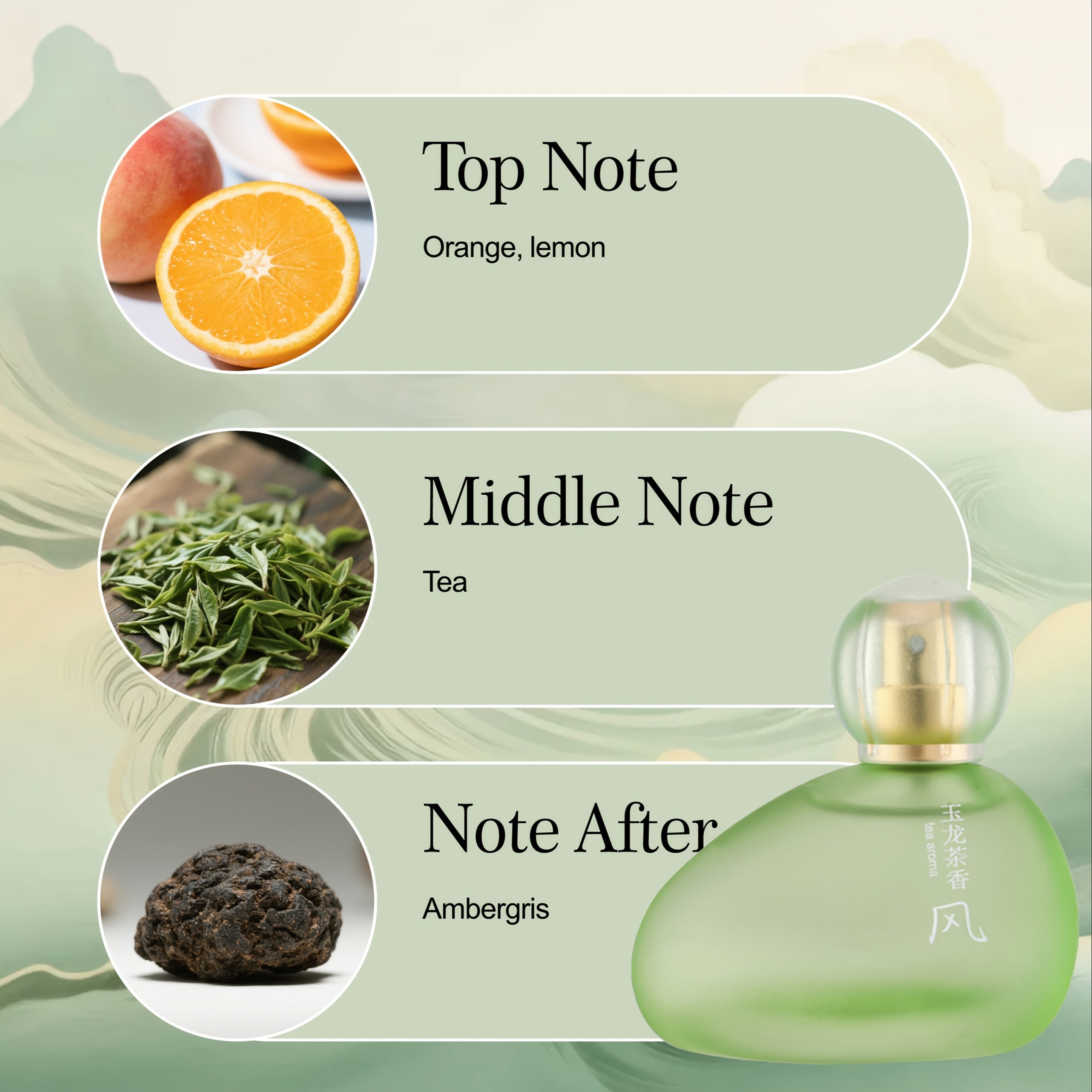 Perfume for Women-Elegant White Tea Jasmine And Peach Scented Perfume - Perfume for Women Long Lasting Fruity Floral Scent, Fresh Eau De Toilette - Long-lasting Fragrance, Free Of Bisphenol A, 5-15% Essential Oil Concentration.