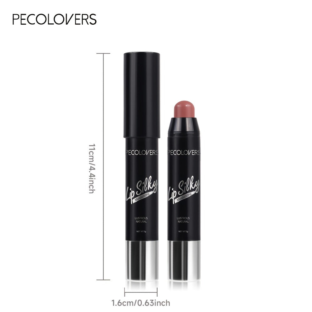 Waterproof Lipstick Set 6pcs — Long-Lasting High Pigment Lip Color with Moisturizing Balm, Red Shades for All Skin Tones, Perfect for Daily & Special Occasion Makeup