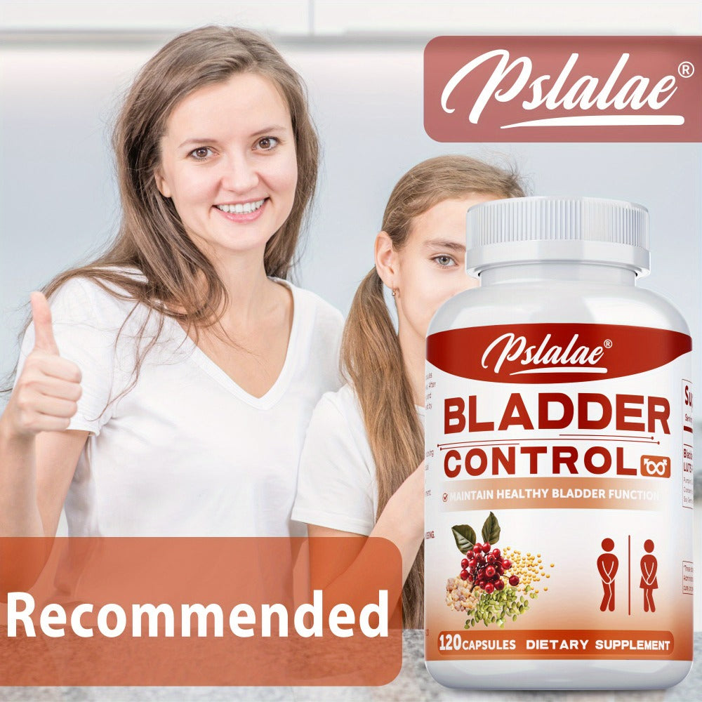 Bladder Control - with Cranberry, Pumpkin Seed, Soy Germ, Supports Urinary Tract Health, Supports A Good Night Sleep, for Women & Men - 120pcs