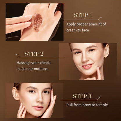 Collagen Face Cream with Ganoderma Lucidum & Hyaluronic Acid – Alcohol-Free Moisturizing Cream for Sensitive & Dry Skin, Firming & Smoothing, 30g