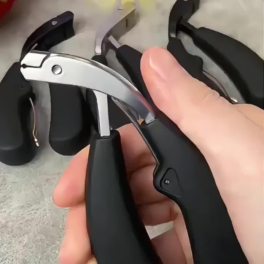 2pcs Modern Stainless Steel Nail Clippers with Concave Blades, Heavy Duty Nail Clippers with Curved Design, Large Opening for Thick Nails, Elderly Friendly, No Splash, Precision Trimming Of Men's Toenails, Long Handle with Angled Curved Blades