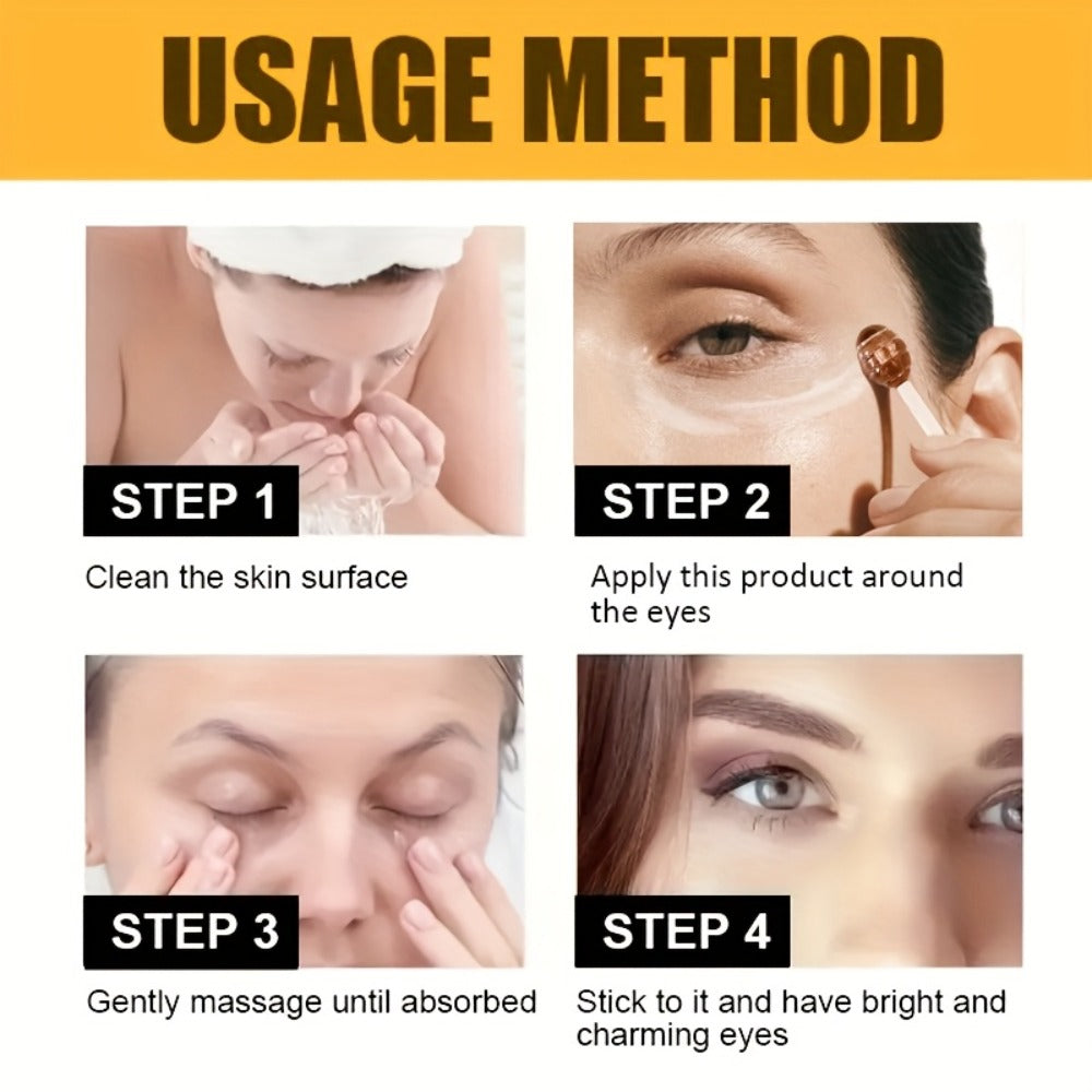 Eye Cream 5 Pack Bee Venom Instant Lifting Firming Anti Aging - Dark Circles Puffy Eyes Eye Bags Wrinkles Antioxidant Under Eye Treatment for Women All Skin Types