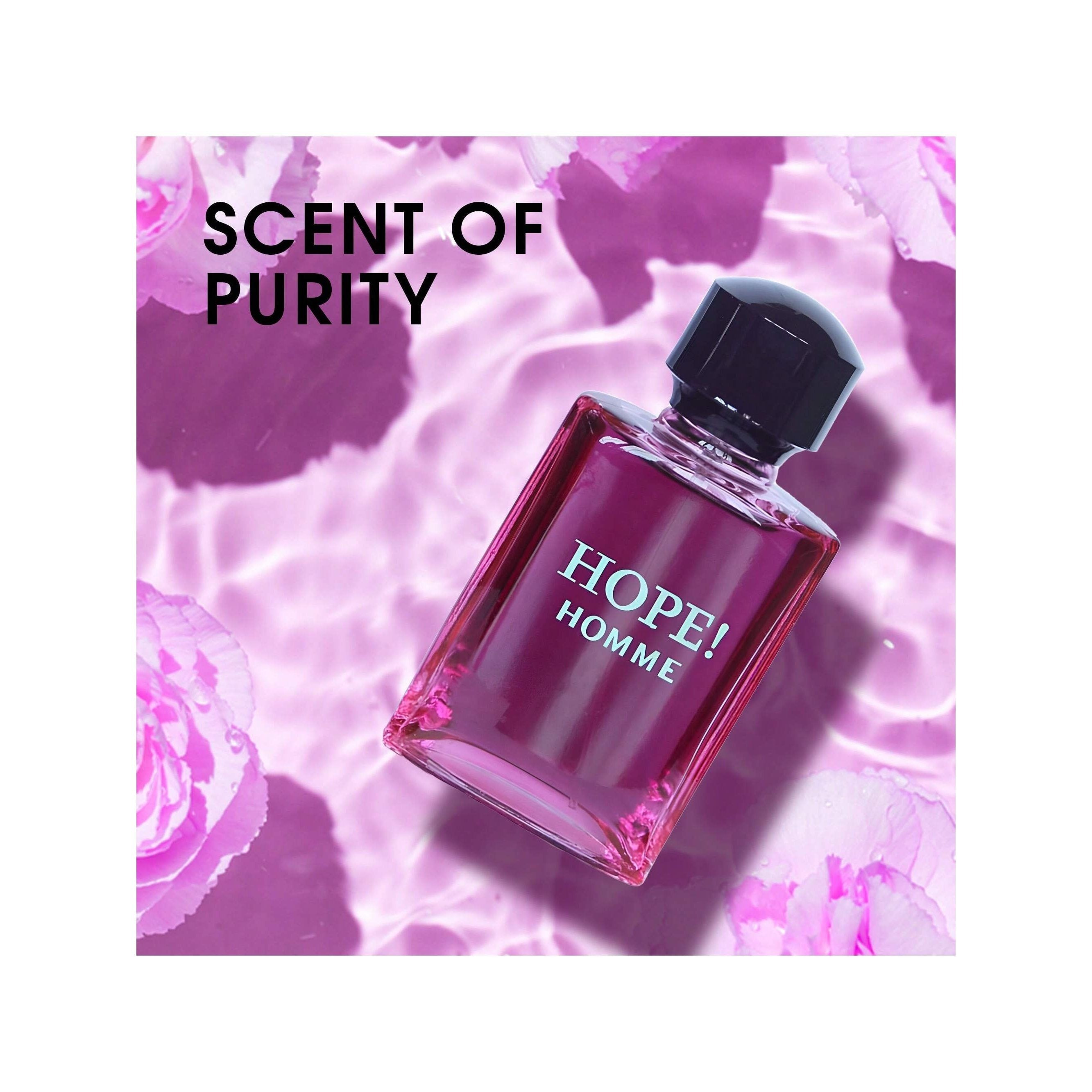 Cologne Spray for Men Hope Homme, Warm Woody Notes, A Distinct, Fashionable, Modern, and Captivating Scent, Festival Gifts for Every Occasion.