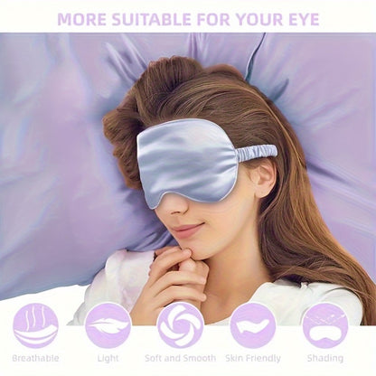 Sleep Hair Curling Set 12pcs – Heatless Curling Rods, Satin Sleep Cap, Eye Mask, Facial Roller, Hairband & Satin Storage Bag for Women