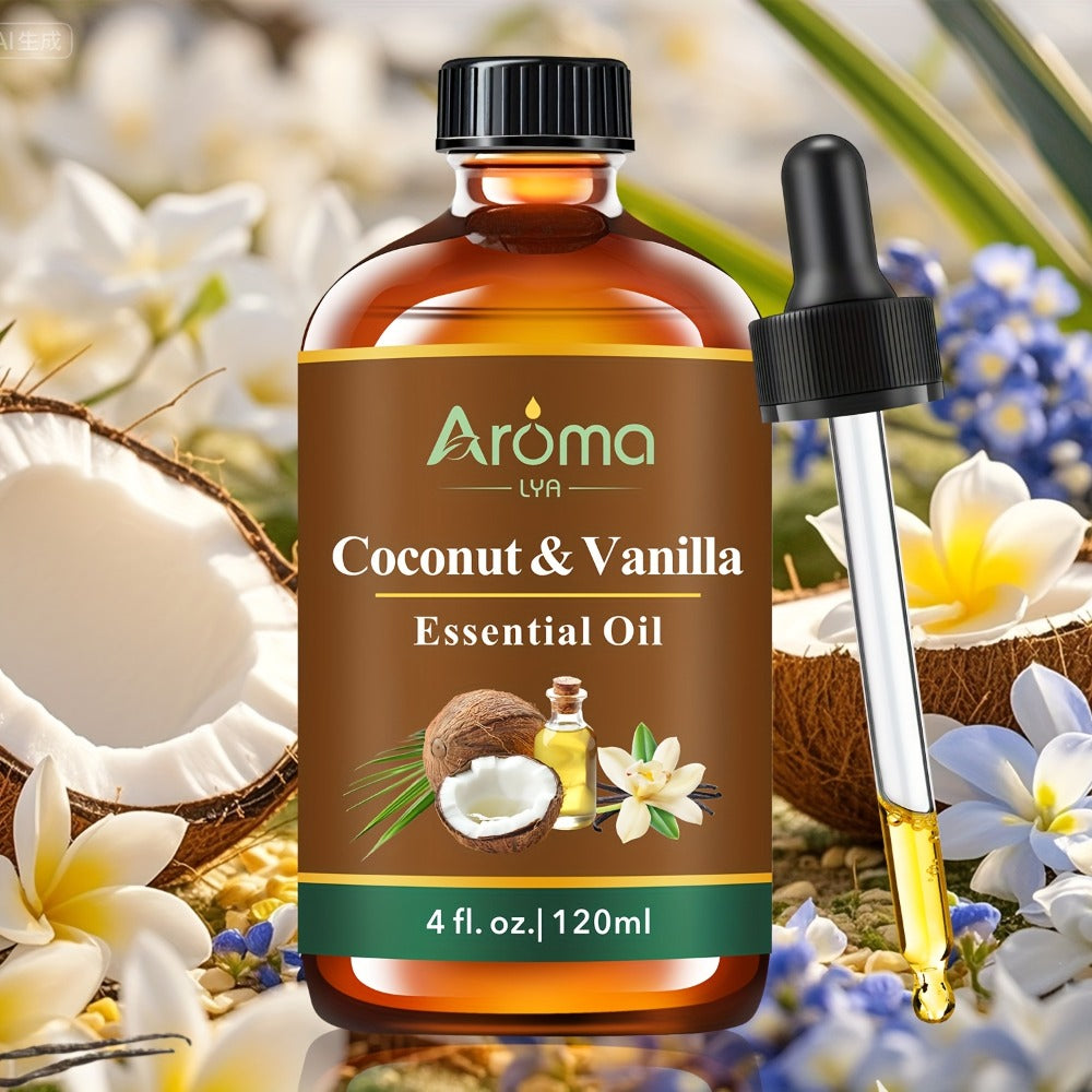 Peppermint Essential Oil - 2.03oz/ 4.06oz Available- Lemon/ Rose/ Lavender/ Frankincense/ Coconut Vanilla Essential Oils, Suitable For Humidifiers, Diffusers, Candles, Car Air Fresheners, Hotel Diffuser Fragrance Oils, Easter Gift Wholesale