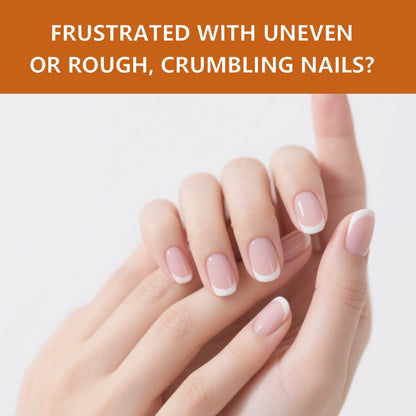 Nail Strengthening Liquid – Anti-Yellowing Extra Strong Formula, Softens & Moisturizes Nails & Cuticles, Keeps Nails Smooth & Shiny, Daily Care for Men & Women