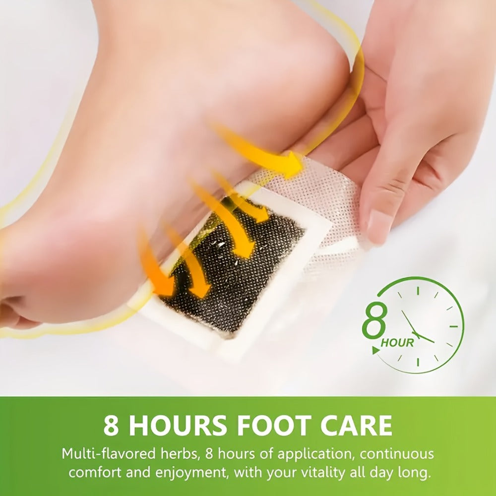 150/50pcs Deep Cleaning And Care Foot Patch Set, Natural Bamboo Vinegar Ginger Powder Plant Ingredients, Alcohol Free to Enhance Cleaning And Moisturizing, Cheap Foot Comfort Care Massage Pad - Used After Showering At Night, Enjoy Sufficient Rest