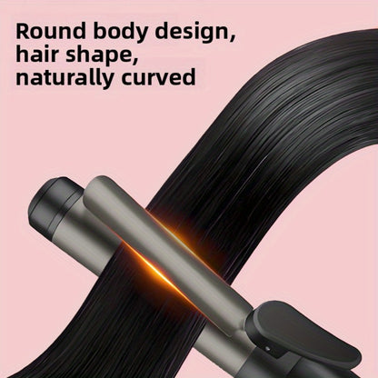 Wireless Mini Hair Curling Iron Portable Cordless Curler for Airy Bangs Big Waves Long-Lasting Style – Travel-Ready Hairdressing Tool for Students & Women