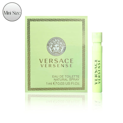 Perfume Sampler Set for Women Versace Collection 12 x 1ml Fragrance Discovery Kit Try Before You Buy Mini Vials Floral Oriental Fresh Luxury Gift for Her