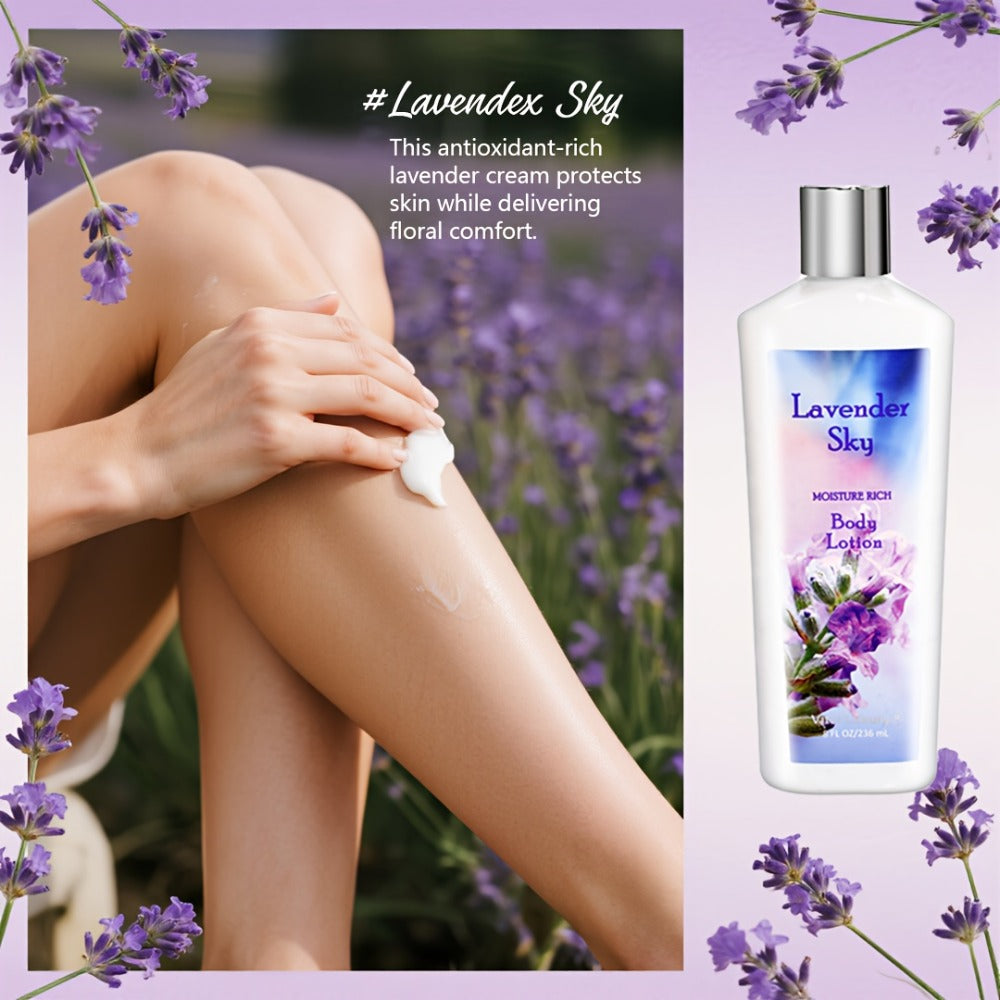 Christmas Gift! 3-Bottle Set of Body Care Fragrance Body Lotion And Perfume. Large Capacity, Gentle Cleansing And Moisturizing, Long-Lasting Fragrance. Suitable for Daily Use Or Dates, Specially Designed for Surprise Gifts
