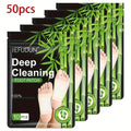 [Christmas Halloween Gifts] Sefudun 50/300pcs Deep Cleansing Foot Patches, Bamboo Charcoal And Ginger Powder Foot Pads, For Foot Care, Foot Patches, Deep Cleansing, Christmas And Halloween, Gifts For Parents, Ladies And Women, Festival Gifts