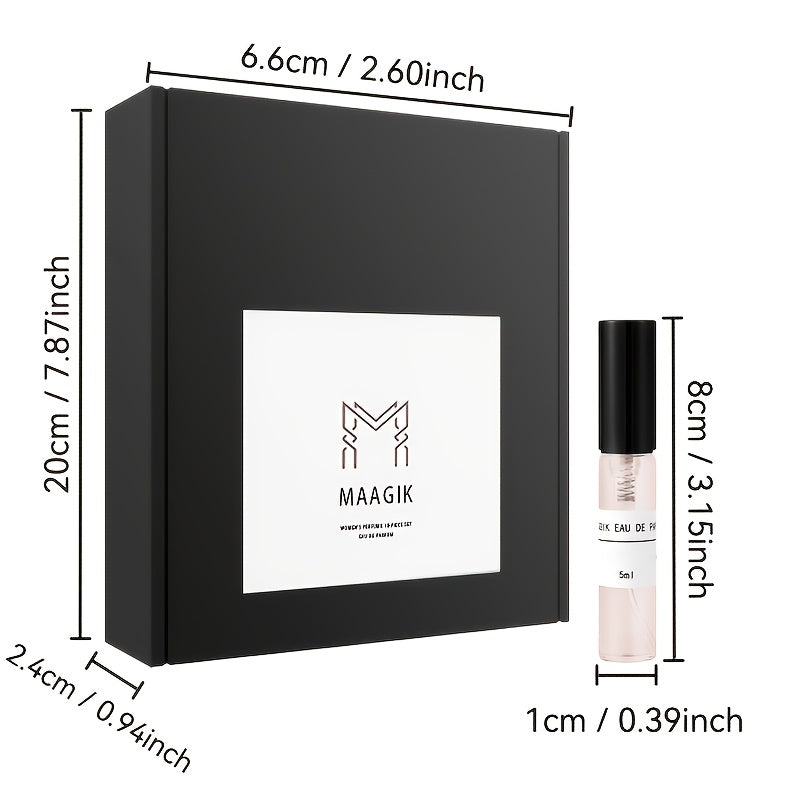 20/10pcs Mixed Perfume Gift Set • Unique, Niche Fragrances That Won't Be Seen Everywhere • Long-lasting And Delicate Scents • Sophisticated Gift for The Holidays Or A Personal Keepsake
