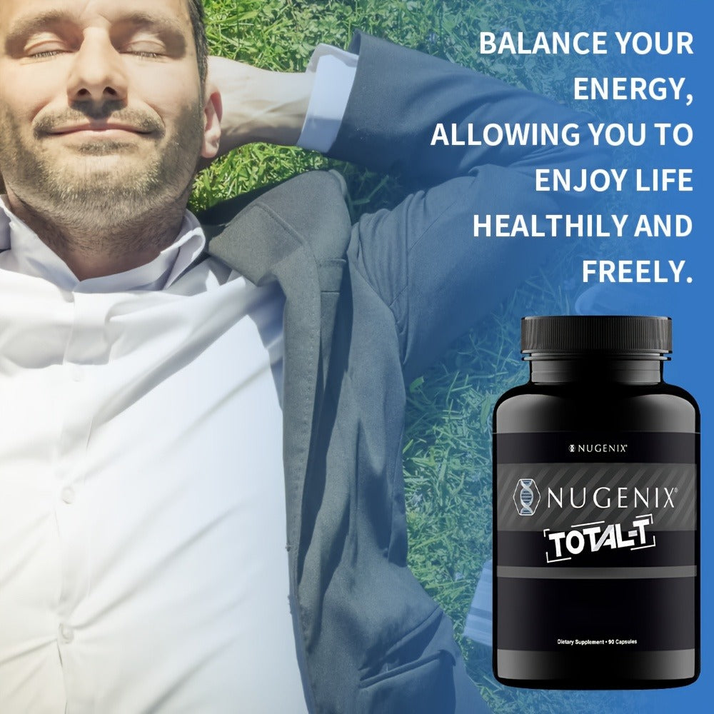 Total-T Dietary Supplement, Testo Erone Formula - Supports Overall Health And Daily Vitality for Men - 90 Capsules