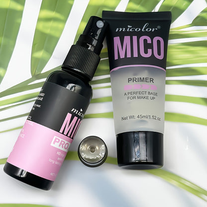 Makeup Primer HD Long-Lasting Finish Base 4pcs Set - Pore Minimizing Complexion Enhancing Smooth Lightweight Formula Under 1fl oz Each for Flawless All-Day Wear