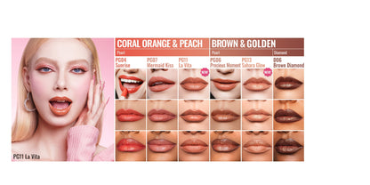Metallic Lipstick Set 3 Pcs – 24-Hour Smudge-Proof & Transfer-Resistant Lip Color by Oulac, Lightweight Full-Coverage Lips Makeup, Long-Lasting Glossy Finish, 12.9G/0.45oz