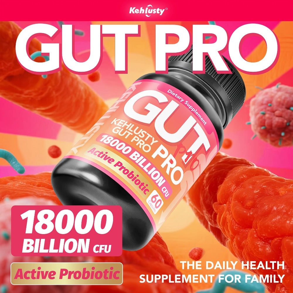 Probiotics 18000 Billion Active CFU, Lactobacillus & Bifidobacterium Strains Supporting Digestive And Gut Health, for Women & Men, 60 Capsules