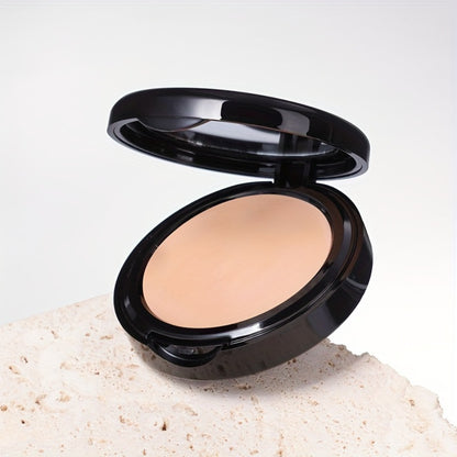 Oil Control Foundation Powder 3 Shades - 24H Full Coverage Waterproof Matte Finish Concealing Pressed Powder for Oily Combination Skin Blemish Pore Minimizing