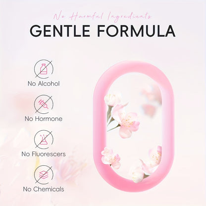 Sheet Mask Japan Sakura – Hydrating Face Masks for All Skin Types, Hypoallergenic Fragrance-Free Formula, Travel Size Portable Skincare Gift, 40 Masks