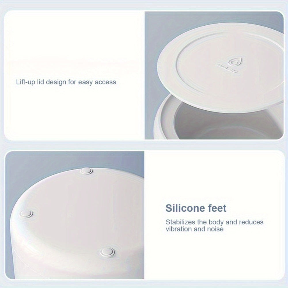 Denture Cleaning Machine One-Touch Operation Automatic Cleaning Device 3 Speeds Timing for Cleaning Jewelry Glasses