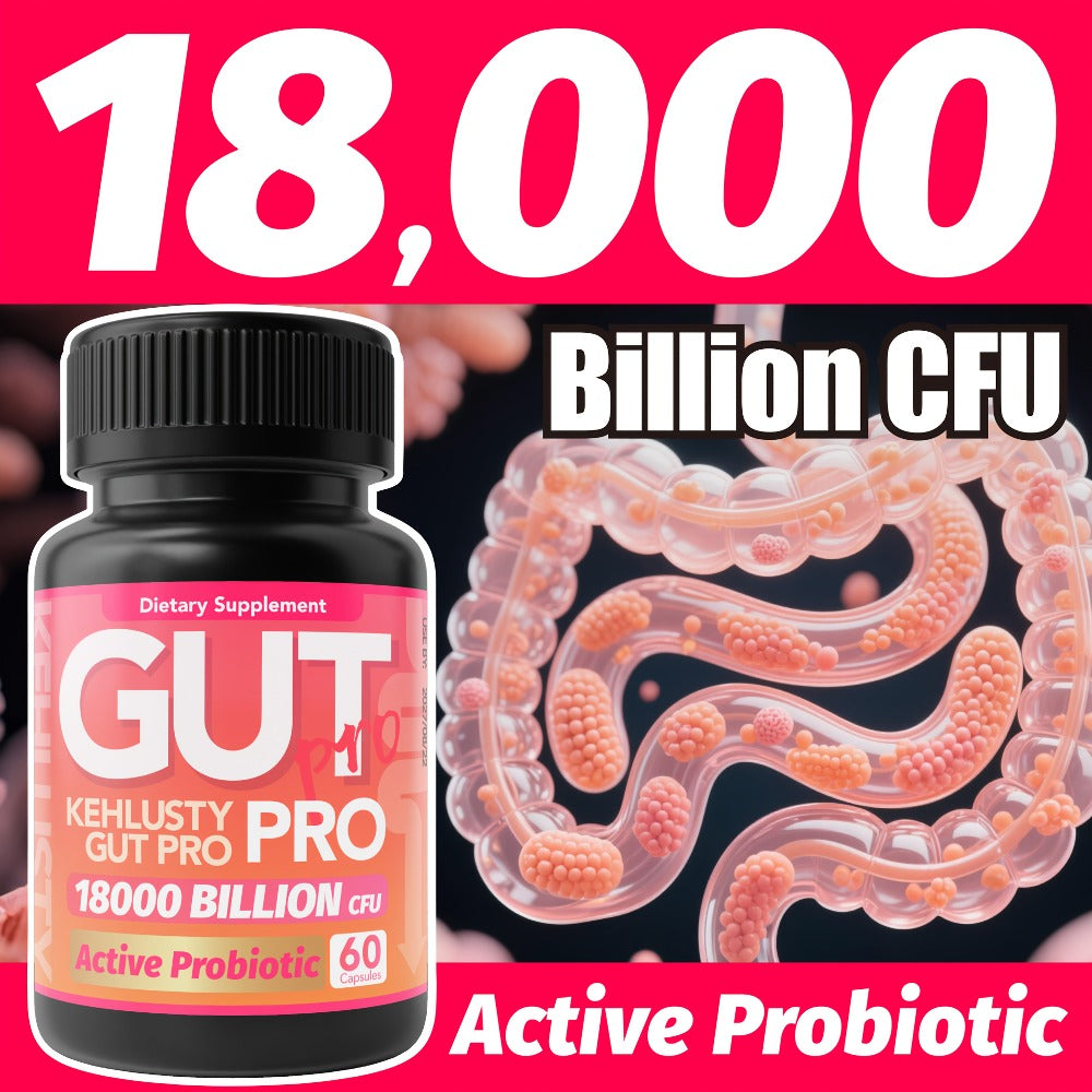 Probiotics 18000 Billion Active CFU, Lactobacillus & Bifidobacterium Strains Supporting Digestive And Gut Health, for Women & Men, 60 Capsules