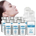 2/4Set Micro Infusion System Hyaluronic Acid Facial Serum, Smooth Skin Facial Serum Roller with Collagen And Elastin Moisturizes Skin Care Serum Enhances Skin Elasticity, Facial Serum for All Skin Types, Microneedle Length 0.25Mm