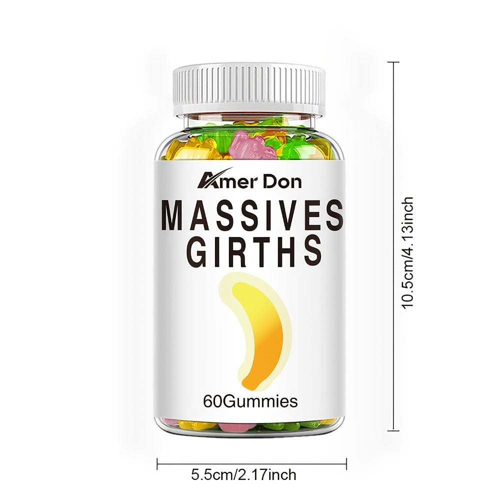 [Ashwagandha Gummies] Men's Gummies, Ashwagandha, Premium Active Formula, for Men's And Women's Active Lifestyle - 120/240/360 Gummy Bears