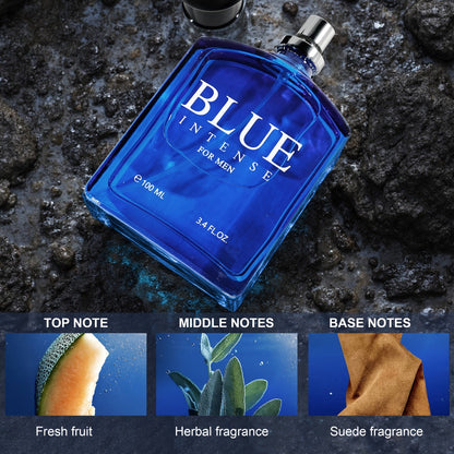 Oud Cologne Gift Set for Men Luxury Arabian Eau de Parfum Long Lasting Citrus Woody Scent Elegant Gift Box for Him 1.7oz 3.4oz Birthday Anniversary