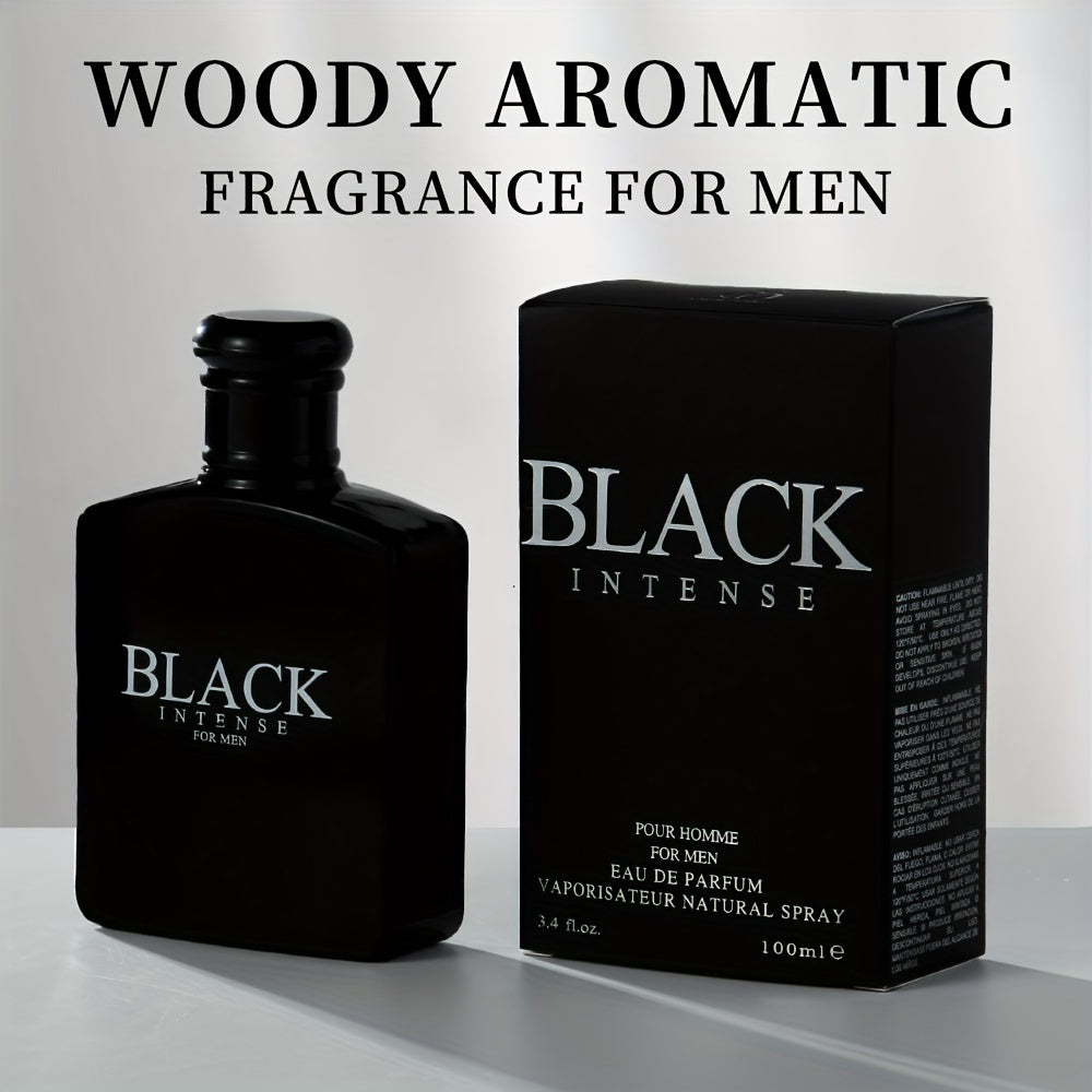 Men's Eau de Toilette Spray 3.4oz 100ml - Woody Fresh Masculine Cologne with Sage Lemon Absinthe Long Lasting EDT Fragrance for Men