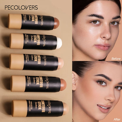 Full Coverage Concealer Cream Set 5 Pieces — Flawless Dark Circle & Pore Coverage, Silky Smooth Texture, Buildable Medium-to-Full Coverage Foundation Concealer for Face & Body