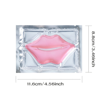 Lip Mask 50pcs Crystal Pink Moisturizing Deeply Hydrating Lip Patches for Dull Dry Lips Plumping Pink Fresh Look Gift for Women Mothers Bulk Gift Set