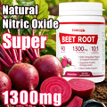 [Natural Nitric Oxide] 1/2/3 Bottles Beet Root Capsules-1300Mg High Strength Per Serving-Plant-Based Formula for Blood Flow, Intestinal Digestion, & Circulation Support-Local Warehouse Vitamins And Supplements, Vegetarian Capsules