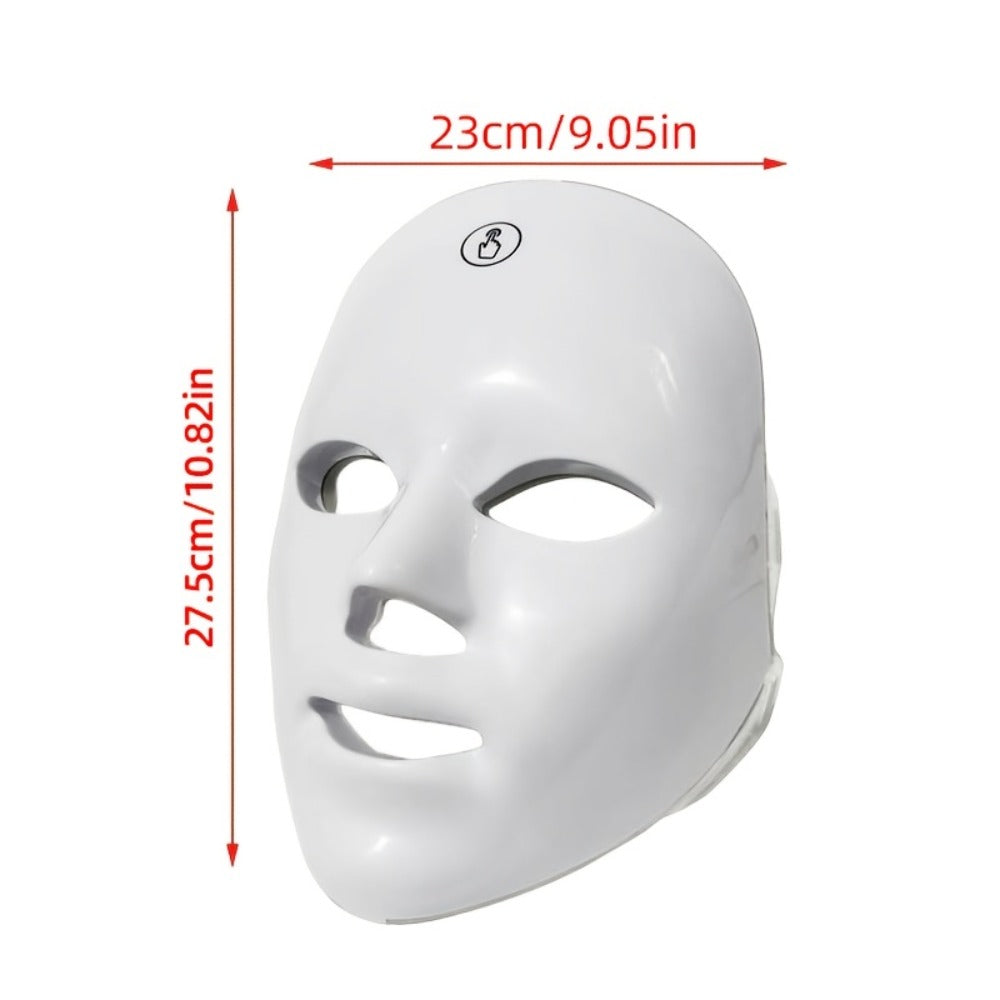 7-color Facial Beauty Device, Portable At-home Skincare Tool With USB Charging. Lovely Gift Choice For Girlfriends And Valentine'S Day.