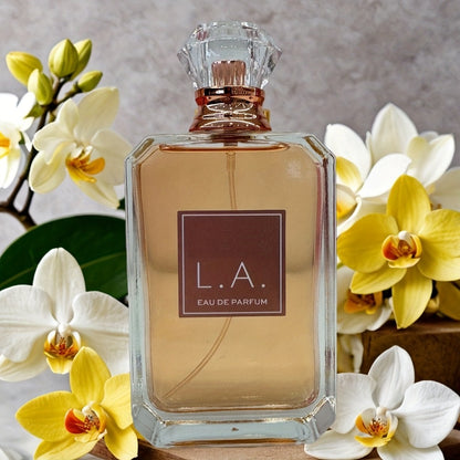 KAY L.A. Women's Eau de Parfum 3.4 oz | Fruity Floral EDP Multiple Scents — Apple Litchi, Pistachio Lemon, Brown Sugar Jasmine Orchid