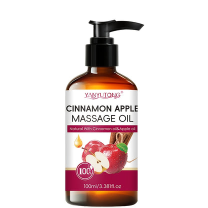 Natural Moisturizing Massage Oil 3.38oz - Nourishing Body Oil with Turmeric, Rosemary, Lavender & Cherry Blossom, Glycerin Formula for All Skin Types, Gentle Non-Irritating Skincare Gift