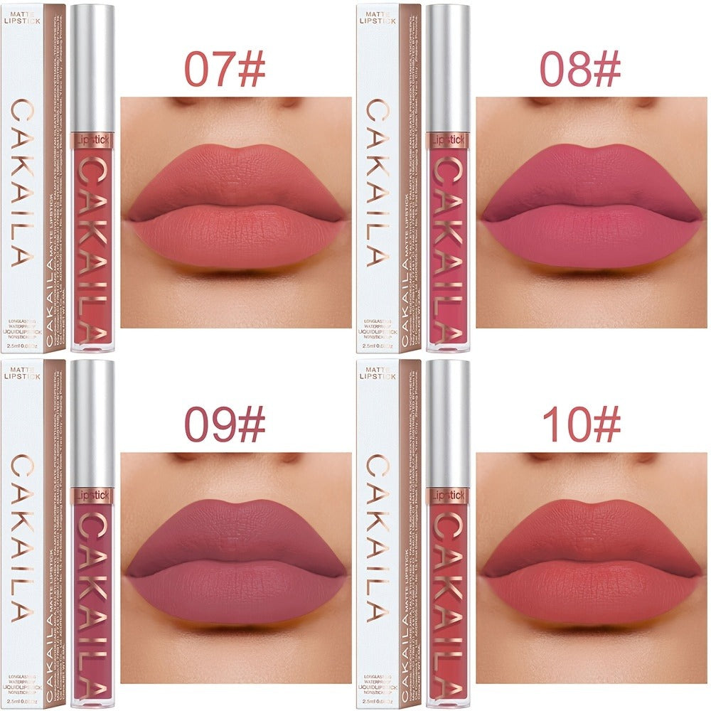 Matte Liquid Lipstick Set 18 Pieces — Long-Wearing Smudge-Proof Formula, Smooth Creamy Texture, Moisturizing All-Day Comfort, Multi-Shade Lip Color Collection for Women