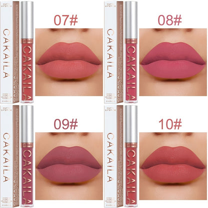 Matte Liquid Lipstick Set 18 Pieces — Long-Wearing Smudge-Proof Formula, Smooth Creamy Texture, Moisturizing All-Day Comfort, Multi-Shade Lip Color Collection for Women