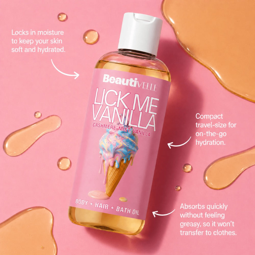 Lick Me Vanilla Cashmere Mist & Vanilla Body Oil