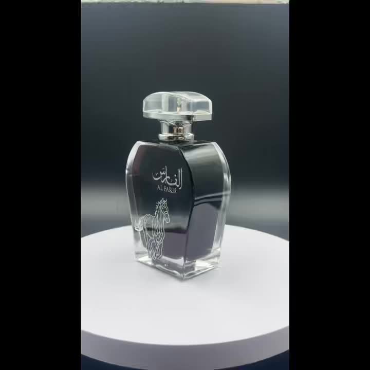 AL FARIS Black Mustang, Men's Perfume In The Middle East Of Dubai, Arabia, Men's Cologne, Men's Eau De Toilette, Men's Clear Perfume, Lasting Good Smell, 3.4oz, Fragrance Rate 18% -25%, Oriental Tone, Increase Male Fremont, Attract The Opposite Sex