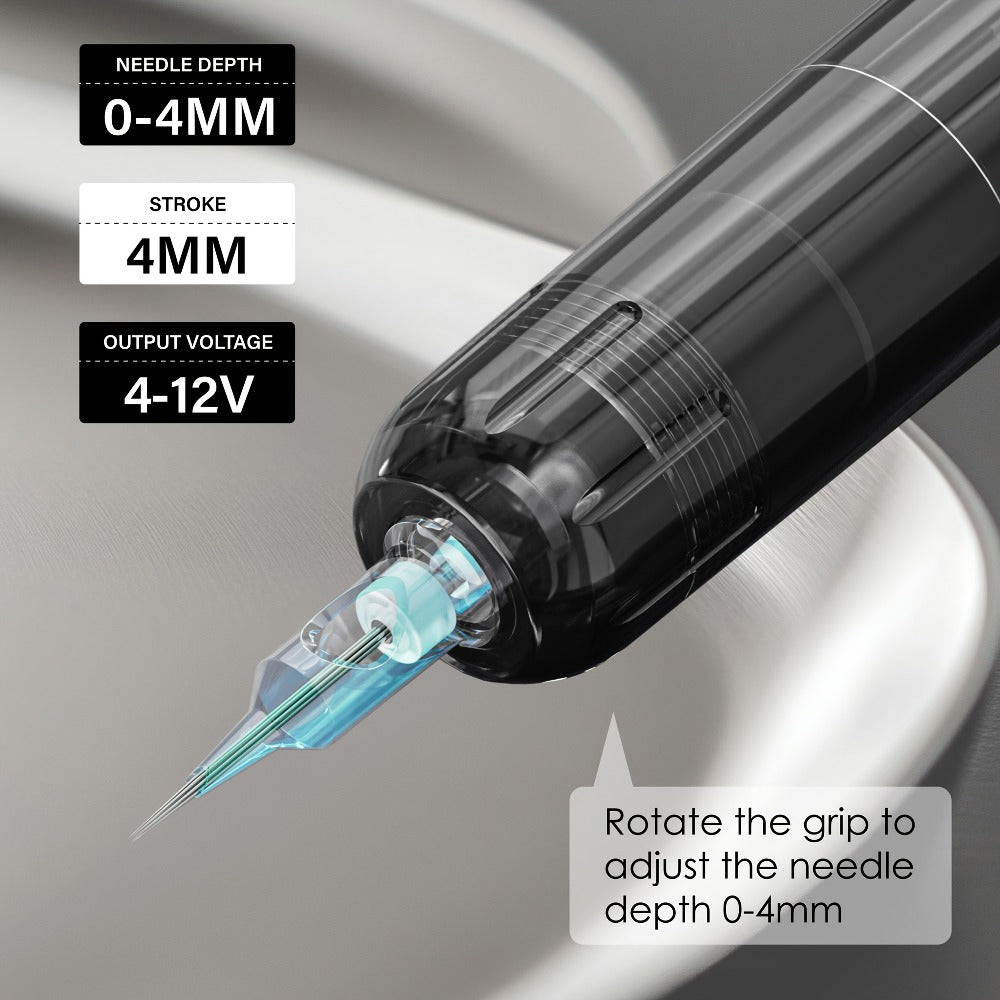 1pc, Neebol Tattoo Machine, Cordless Rotary Tattoo Gun, 6-8 Hours Battery Life, Long Battery Life, Wireless Rotary Tattoo Pen, Portable Design, Tattoo Supplies Equipment for Beginners And Artists, Body Art Makeup Gift