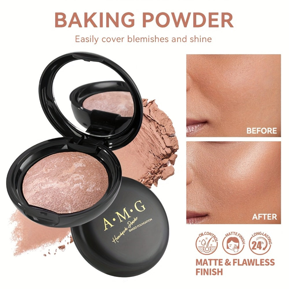 Bake Foundation Make-up to Create 24-hour Lasting Makeup, Naturally Cover Defects, Light And Breathable, Easily Apply Makeup, Present Natural Semi Matte Effect, And Keep Fresh And Flawless All Day