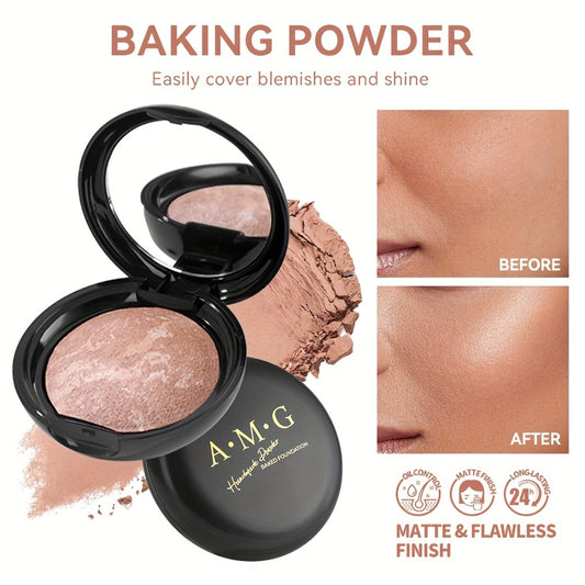 Bake Foundation Make-up to Create 24-hour Lasting Makeup, Naturally Cover Defects, Light And Breathable, Easily Apply Makeup, Present Natural Semi Matte Effect, And Keep Fresh And Flawless All Day
